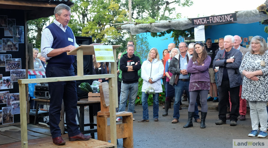Local community raises over £20,000 for LandWorks - Prisoner Training & Placements supporters day 2016 ted tuppen speech - Prisoner Training & Placements